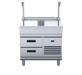 Waldorf 800 Series BTL8900S-RB - 900mm Bench Top With Salamander Support Low Back Version Refrigerated Base
