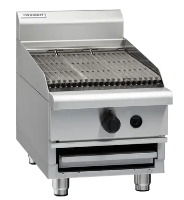Waldorf 800 Series CHL8450G-B - 450mm Gas Chargrill Low Back Version - Bench Model