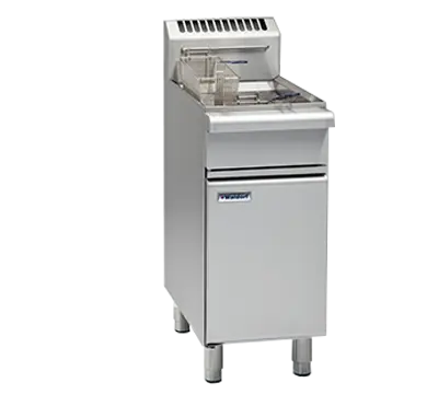 Waldorf 800 Series FN8118G Single Pan Gas Fryer - 400mm