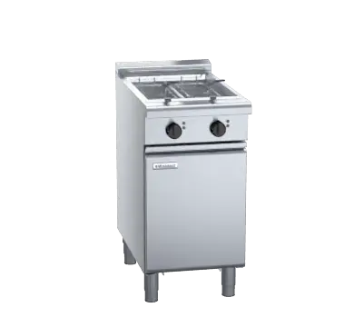 Waldorf 800 Series FNL8224E - 450mm Twin Pan Electric Fryer Low Back Version
