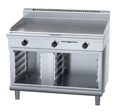 Waldorf 800 Series GP8120E-CB - 1200mm Electric Griddle - Cabinet Base