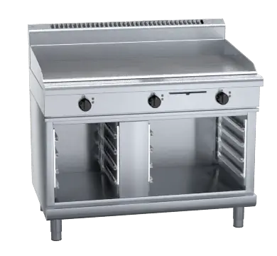 Waldorf 800 Series GP8120E-CB - 1200mm Electric Griddle - Cabinet Base