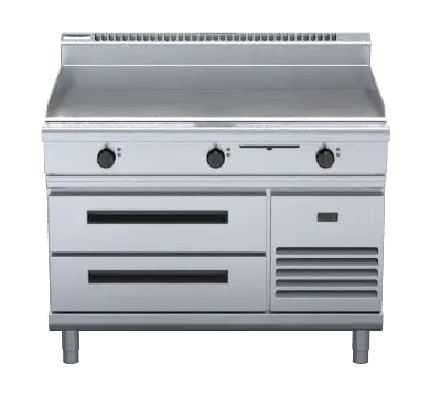 Waldorf 800 Series GP8120E-RB - 120mm Electric Griddle - Refrigerated Base