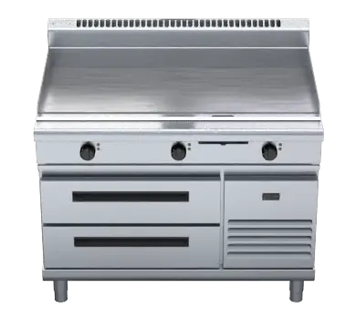 Waldorf 800 Series GP8120E-RB - 120mm Electric Griddle - Refrigerated Base
