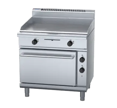 Waldorf 800 Series GP8910E - 900mm Electric Griddle Static Oven Range