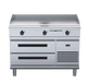 Waldorf 800 Series GPL8120E-RB - 1200mm Electric Griddle Low Back Version - Refrigerated Base