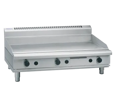 Waldorf 800 Series GPL8120G-B - 1200mm Gas Griddle Low Back Version Bench Model