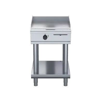 Waldorf 800 Series GPL8600E-LS - 600mm Electric Griddle Low Back Version - Leg Stand