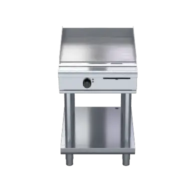 Waldorf 800 Series GPL8600E-LS - 600mm Electric Griddle Low Back Version - Leg Stand
