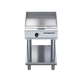 Waldorf 800 Series GPL8600E-LS - 600mm Electric Griddle Low Back Version - Leg Stand