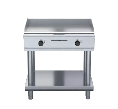 Waldorf 800 Series GPL8900E-LS - 900mm Electric Griddle Low Back Version - Leg Stand