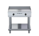 Waldorf 800 Series GPL8900E-LS - 900mm Electric Griddle Low Back Version - Leg Stand
