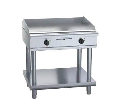 Waldorf 800 Series GPL8900E-LS - 900mm Electric Griddle Low Back Version - Leg Stand