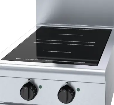 Waldorf 800 Series IN8200R3-LS - 450mm Electric Induction Cooktop - Leg Stand