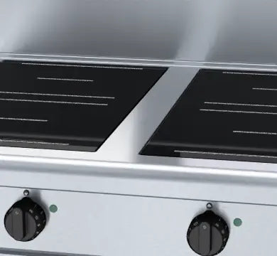 Waldorf 800 Series IN8400R3-LS - 900mm Electric Induction Cooktop - Leg Stand