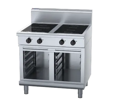 Waldorf 800 Series IN8400R3F-CB - 900mm Electric Induction Cooktop Cabinet Base