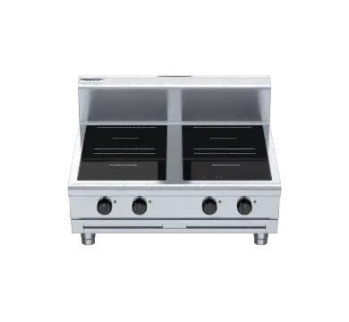 Waldorf 800 Series IN8400R5-B - 900mm Electric Induction Cooktop Low Back Version - Bench Model