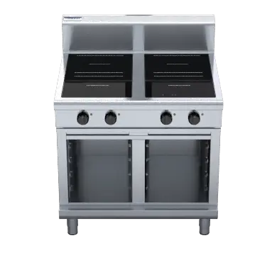 Waldorf 800 Series IN8400R5-CB - 900mm Electric Induction Cooktop Low Back Version - Cabinet Base