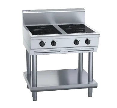 Waldorf 800 Series IN8400R5-LS - 900mm Electric Induction Cooktop Low Back Version - Leg Stand