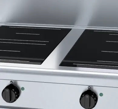Waldorf 800 Series IN8400R5F-CB - 900mm Electric Induction Cooktop - Cabinet Base