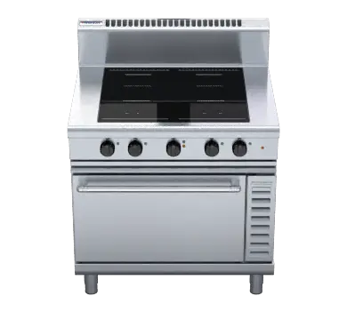 Waldorf 800 Series IN8410ECF - 900mm Induction Range Convection Oven