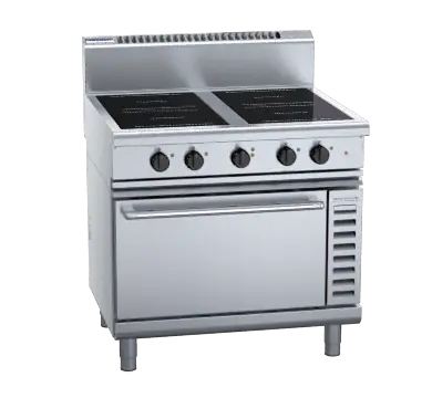 Waldorf 800 Series IN8410ECR5 - 900mm Induction Range Convection Oven