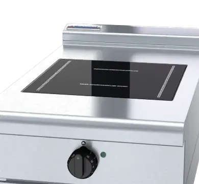 Waldorf 800 Series INL8100F-B - 450mm Electric Induction Cooktop Low Back Version - Bench Model