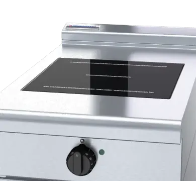 Waldorf 800 Series INL8100R3-CB - 450mm Electric Induction Cooktop Low Back Version - Cabinet Base