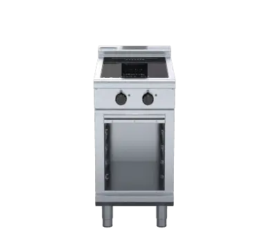 Waldorf 800 Series INL8200F-CB - 450mm Electric Induction Cooktop Low Back Version - Cabinet Base