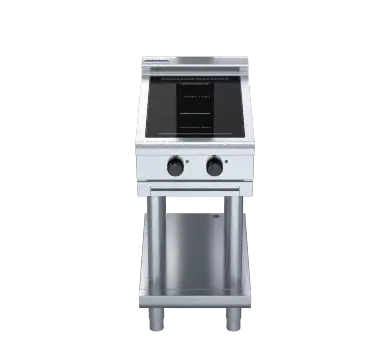 Waldorf 800 Series INL8200F-LS - 450mm Electric Induction Cooktop Low Back Version - Leg Stand