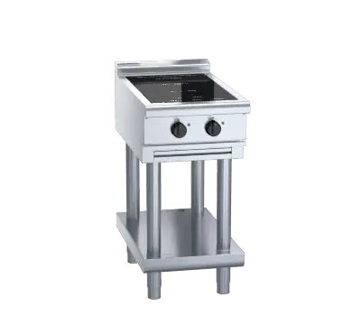 Waldorf 800 Series INL8200F-LS - 450mm Electric Induction Cooktop Low Back Version - Leg Stand