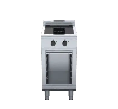 Waldorf 800 Series INL8200R3-CB - 450mm Electric Induction Cooktop Low Back Version - Cabinet Base