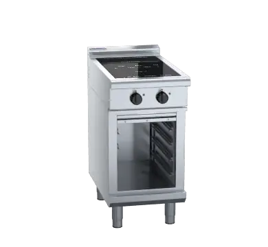 Waldorf 800 Series INL8200R3-CB - 450mm Electric Induction Cooktop Low Back Version - Cabinet Base