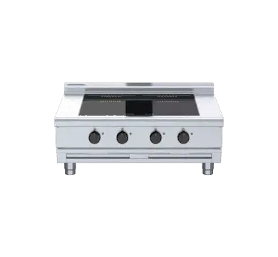 Waldorf 800 Series INL8400F-B - 900mm Electric Induction Cooktop Low Back Version - Bench Model