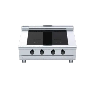 Waldorf 800 Series INL8400F-B - 900mm Electric Induction Cooktop Low Back Version - Bench Model