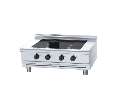 Waldorf 800 Series INL8400F-B - 900mm Electric Induction Cooktop Low Back Version - Bench Model