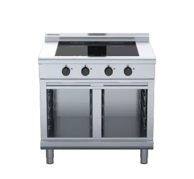 Waldorf 800 Series INL8400F-CB - 900mm Electric Induction Cooktop Low Back Version - Cabinet Base