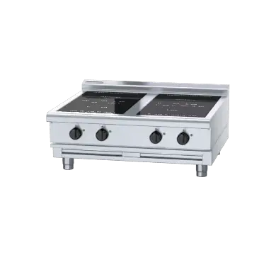 Waldorf 800 Series INL8400R3-B - 900mm Electric Induction Cooktop Low Back Version - Bench Model