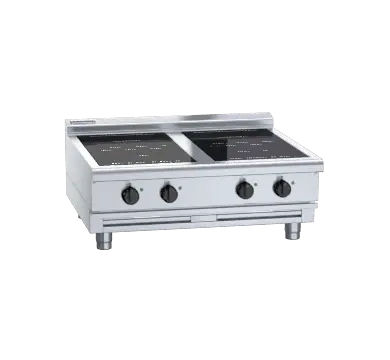 Waldorf 800 Series INL8400R3-B - 900mm Electric Induction Cooktop Low Back Version - Bench Model