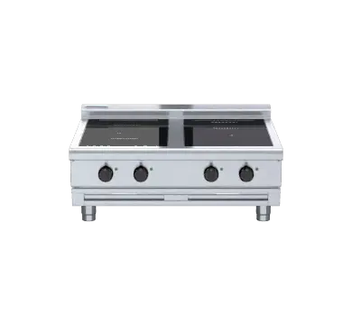 Waldorf 800 Series INL8400R3F-B- 900mm Electric Induction Cooktop Low Back Version - Bench Model