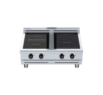 Waldorf 800 Series INL8400R3F-B- 900mm Electric Induction Cooktop Low Back Version - Bench Model