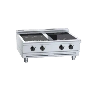 Waldorf 800 Series INL8400R3F-B- 900mm Electric Induction Cooktop Low Back Version - Bench Model