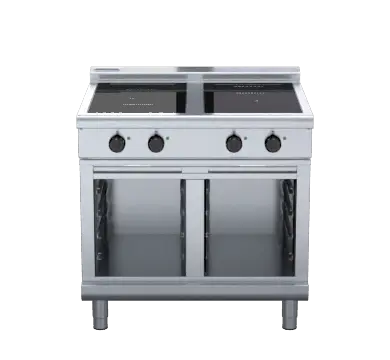 Waldorf 800 Series INL8400R3F-CB- 900mm Electric Induction Cooktop Low Back Version - Cabinet Base