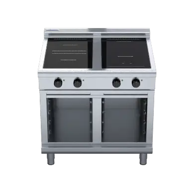 Waldorf 800 Series INL8400R3F-CB- 900mm Electric Induction Cooktop Low Back Version - Cabinet Base