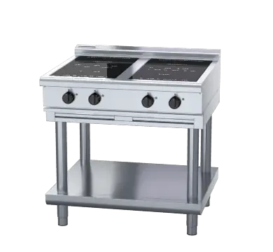 Waldorf 800 Series INL8400R5-LS - 900mm Electric Induction Cooktop Low Back Version - Leg Stand