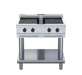 Waldorf 800 Series INL8400R5F-LS - 900mm Electric Induction Cooktop Low Back Version - Leg Stand