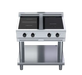 Waldorf 800 Series INL8400R5F-LS - 900mm Electric Induction Cooktop Low Back Version - Leg Stand
