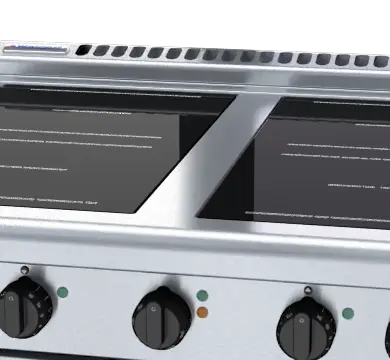 Waldorf 800 Series INL8410ECR3 - 900mm Induction Range Convection Oven Low Back Version