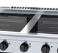 Waldorf 800 Series INL8410ECR5F - 900mm Induction Range Convection Oven Low Back Version