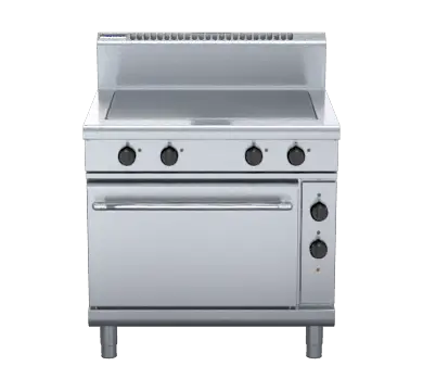 Waldorf 800 Series RN8114EC - 900mm Electric Solid Top Convection Oven Range